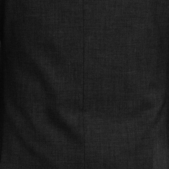 Mens 2-Piece 100% Wool Suit, Black - Picture 8 of 10